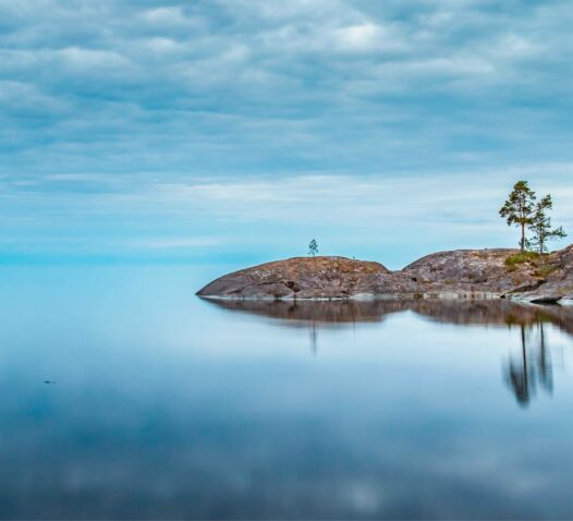 Vik vid en sjö